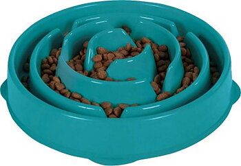  MATSKÅL FUN FEEDER SLO-BOWL Turkos Large
