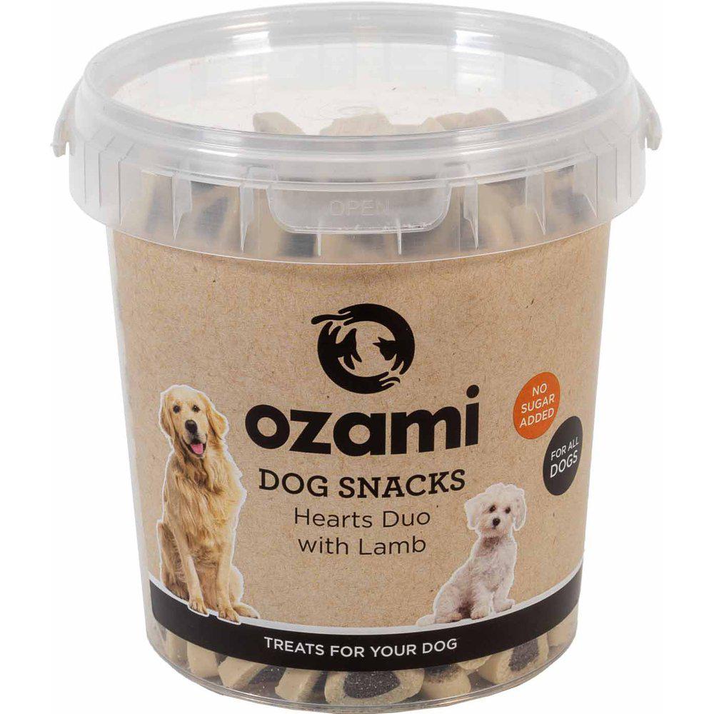 HUNDGODIS HEART DUO LAMM  500G