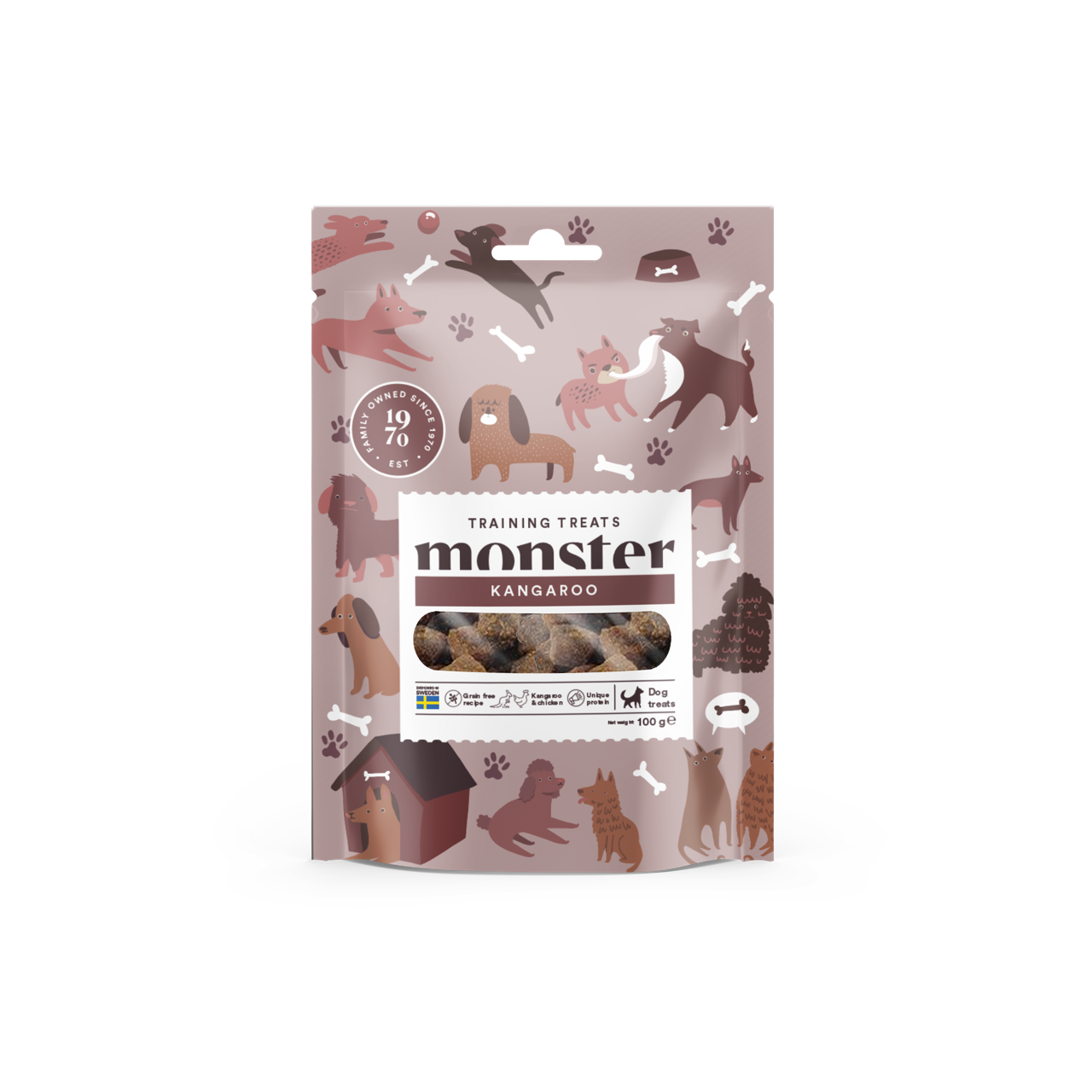 Monster Dog Training Treats Chicken & Kangaroo 100g