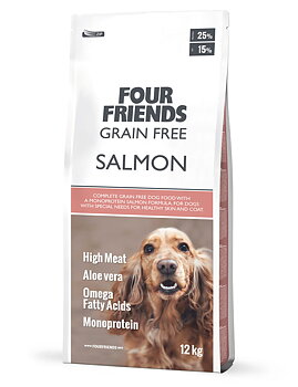 Four Friends  Grain Free Salmon  12 kg 