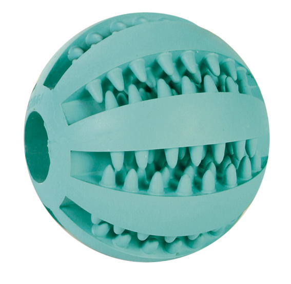 Denta Fun, baseball mintfresh, naturgummi, ø 7 cm