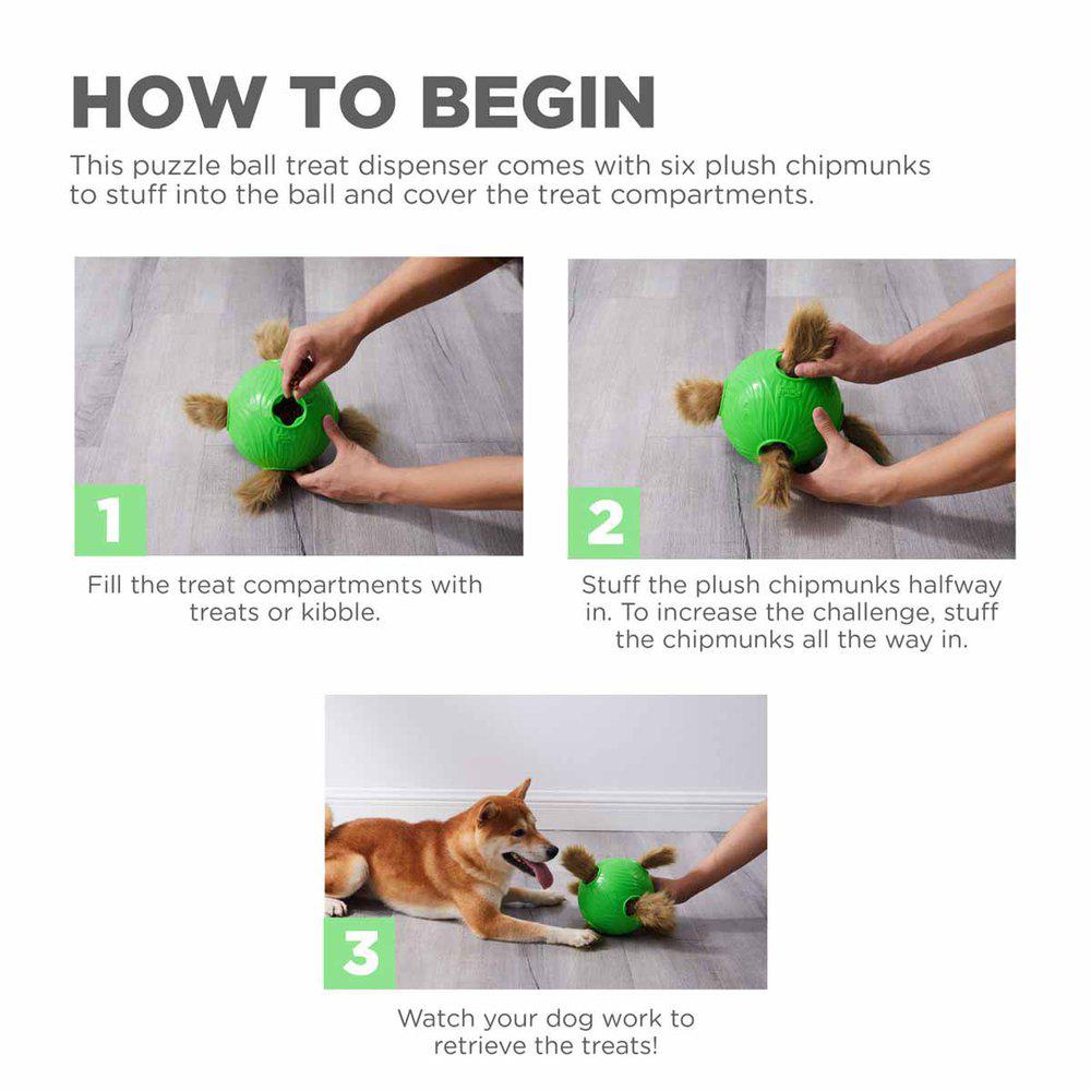 Dog Snuffle N' Treat Ball  - 4