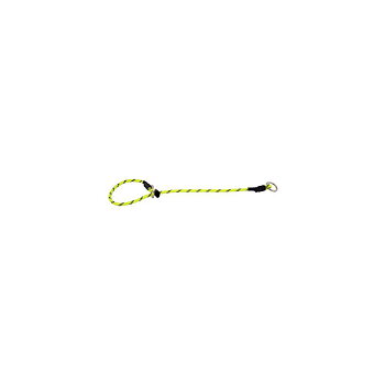 Alac Halsband Dressyrstryp med stop Limegul