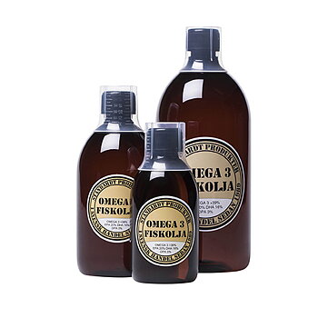 Standardt OMEGA 3 Fiskolja 500 ml