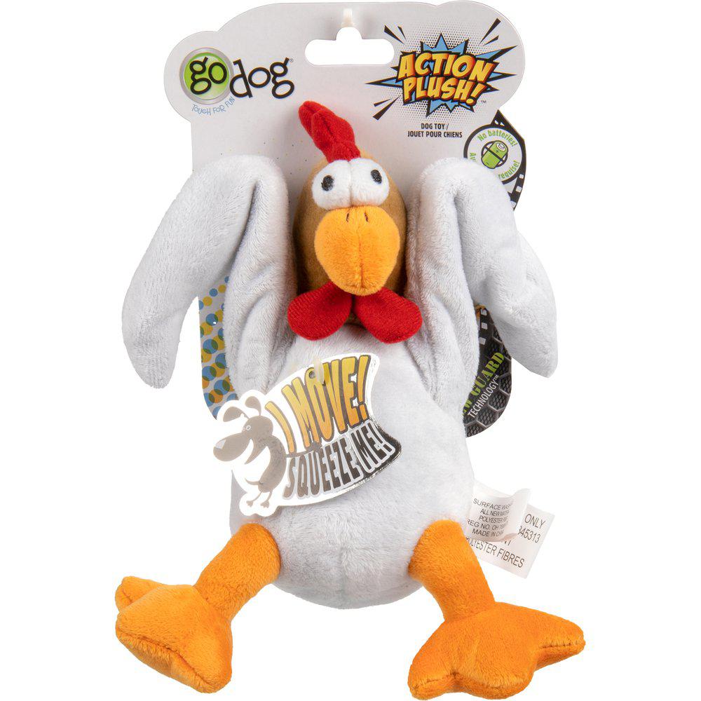 GoDog Action Push Chicken 20CM - 2