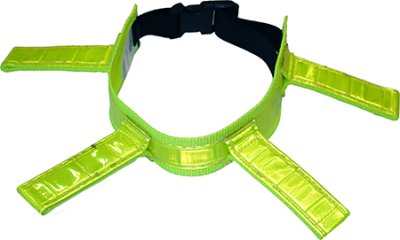 Reflexhalsband med flärpar 
