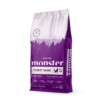 Monster Dog Grain Free Forest Game 12 kg