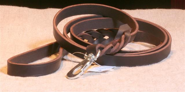 Alac Läderkoppel  Brun 180 cm ( 5 bredder)