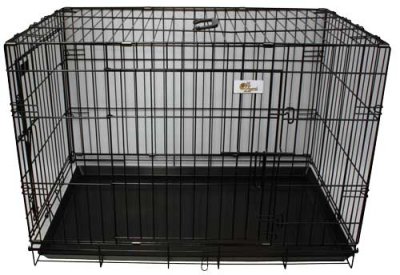  Hundtransportbur Svart  48x32x39cm - 3