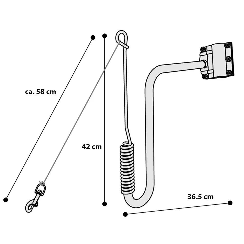 Doggy Guide Bicycleleading Device - 3