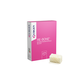 RE-BONE® knogleerstatning i blokform 10 x 10 x 10 mm, 0,5 g