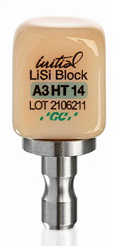 GC Initial LiSi Block, CEREC, Size 14, A3 HT