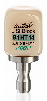 GC Initial LiSi Block, CEREC, Size 14, B1 HT