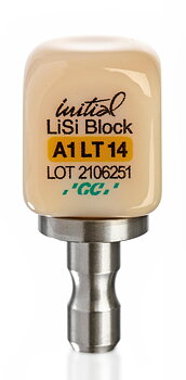 GC Initial LiSi Block, CEREC, Size 14, A1 LT