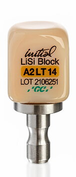 GC Initial LiSi Block, CEREC, Size 14, A2 LT