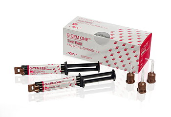 GC CEM-ONE Twin Refill Translucent,  2 x 4,6 g / 2,7 mL