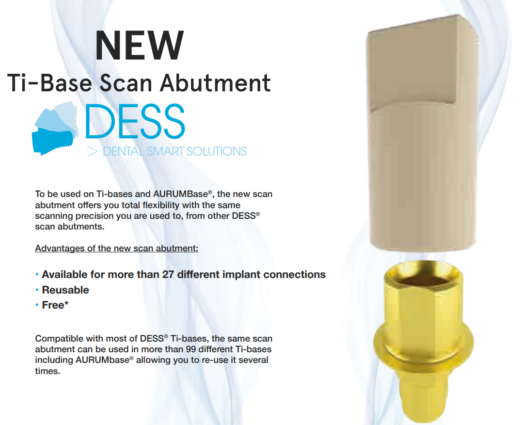 Scan abutment on Ti-base, Bridge, 10 pcs - 2