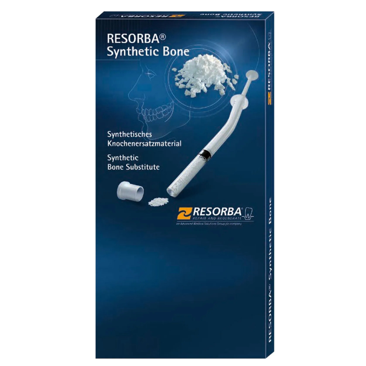 RESORBA Syntetisk knogleerstatning i sprøjte 0,5 - 1mm / 0,5 cc 