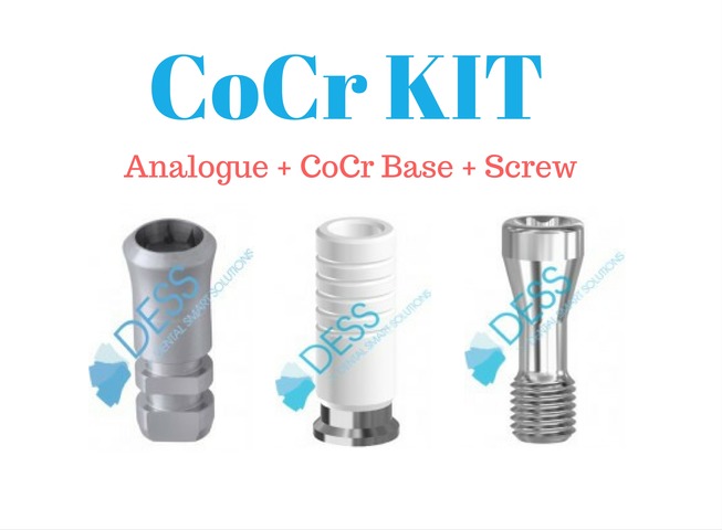 CoCr KIT non-engaging WP for 3i Certain®