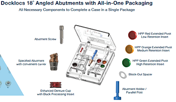 Docklocs 18˚ Angled Abutment KIT 3 mm til Ankylos®.