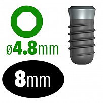 Infinity Octagon implant 4,8 mm x 8 mm RN
