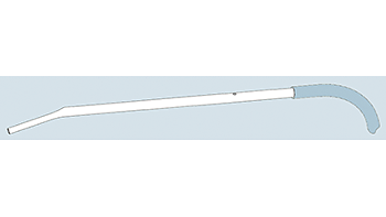Medena suction kit tapered tip 21cm, 5 x 6,2mm, 2 m hose 