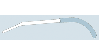 Medena suction kit tapered tip mini 12cm, 5 x 6,2mm, 2 m hose 