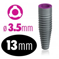 Infinity TRI-CAM implant 3.5 mm x 13 mm