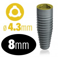 Infinity TRI-CAM implant 4.3 mm x 8 mm