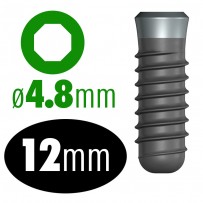 Infinity Octagon implant 4,8 mm x 12 mm RN