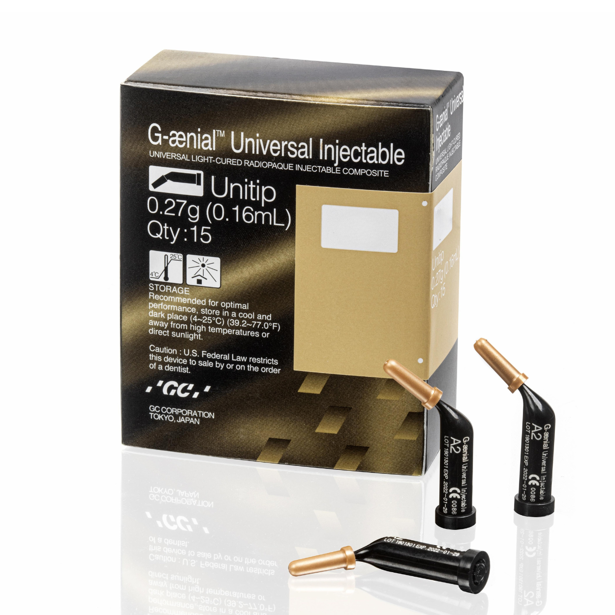 G-ænial™ Universal Injectable Unitip 15x0.16mL (0.27g), B2