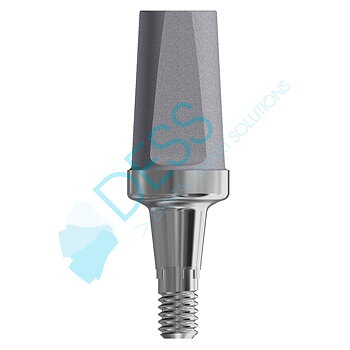 Lige cementerbart titanabutment H2.5mm for Ankylos® C/X