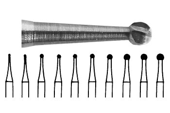 TC RA Bur Round 8, 5 pcs