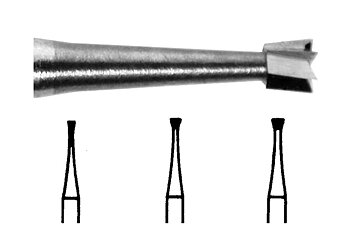 TC Bur FG Inverted cone 6, 5 pcs