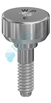 Healing abutment WP 3mm til Nobel Replace®