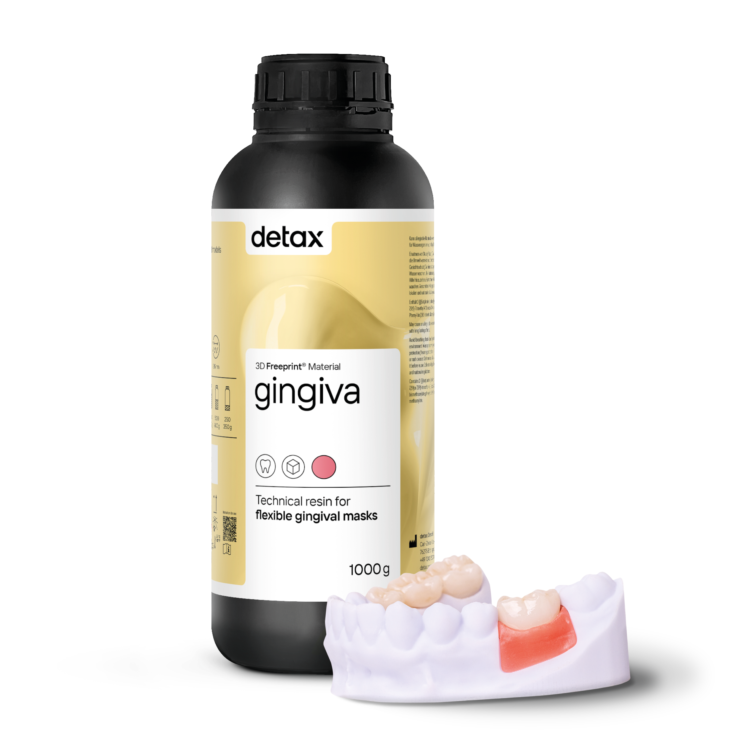 Detax Freeprint Gingiva 500 g