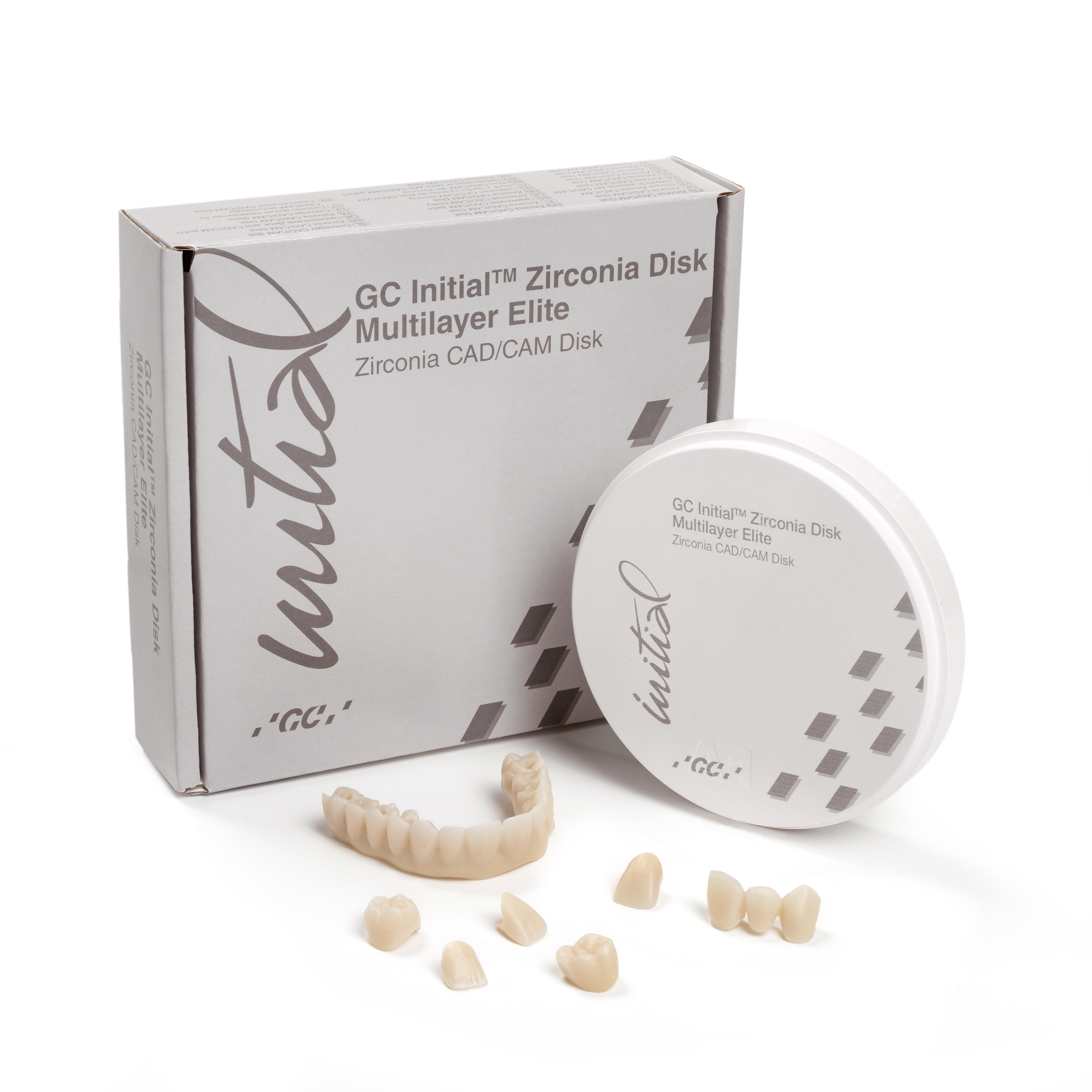 GC Initial Zirconia Multilayer Elite C3 25 mm