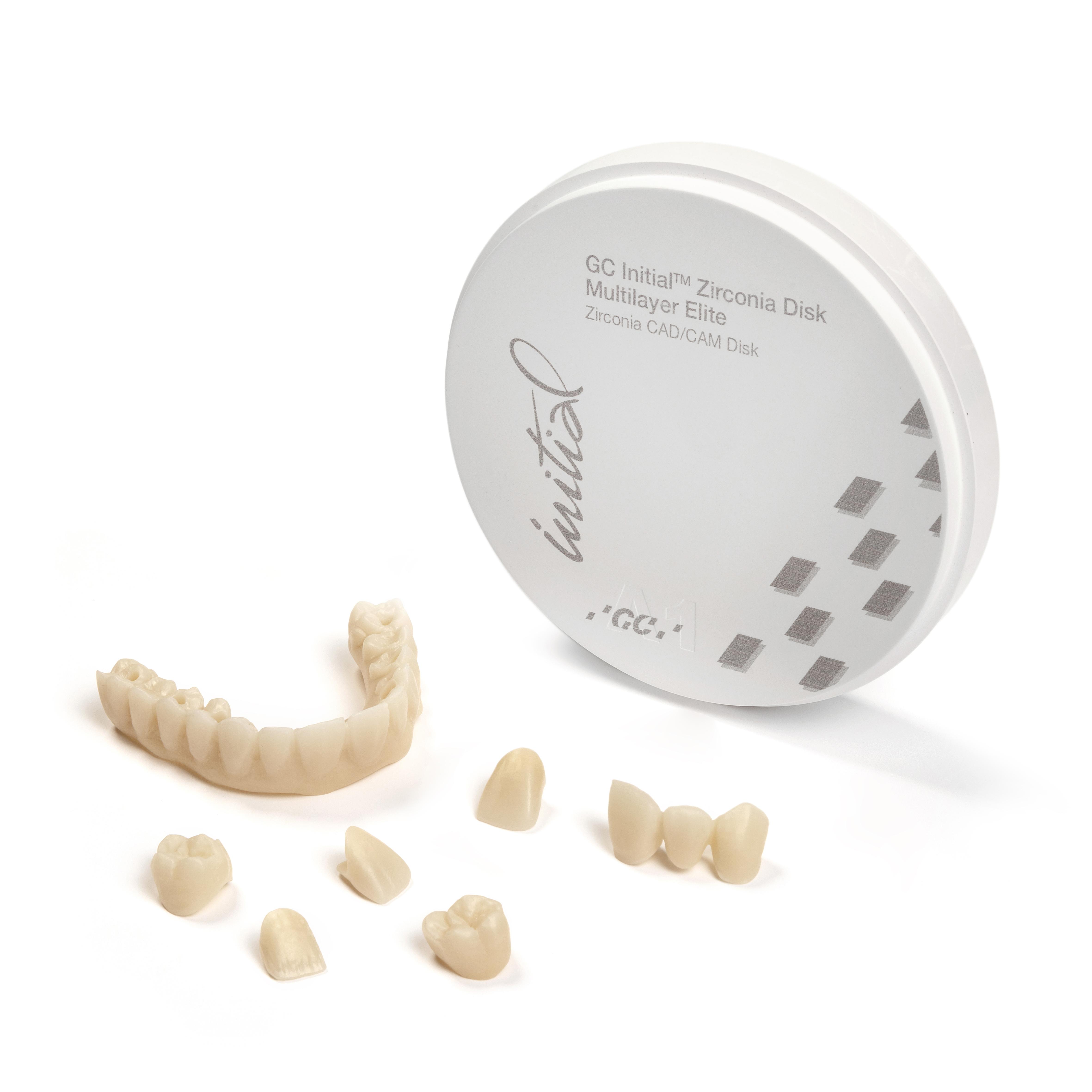 GC Initial Zirconia Multilayer Elite C3 25 mm - 3