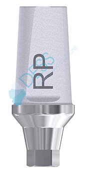 Lige cementerbart titanabutment RP til Astra Tech® Aqua