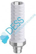 Temporary abutment non-eng. NP+screw