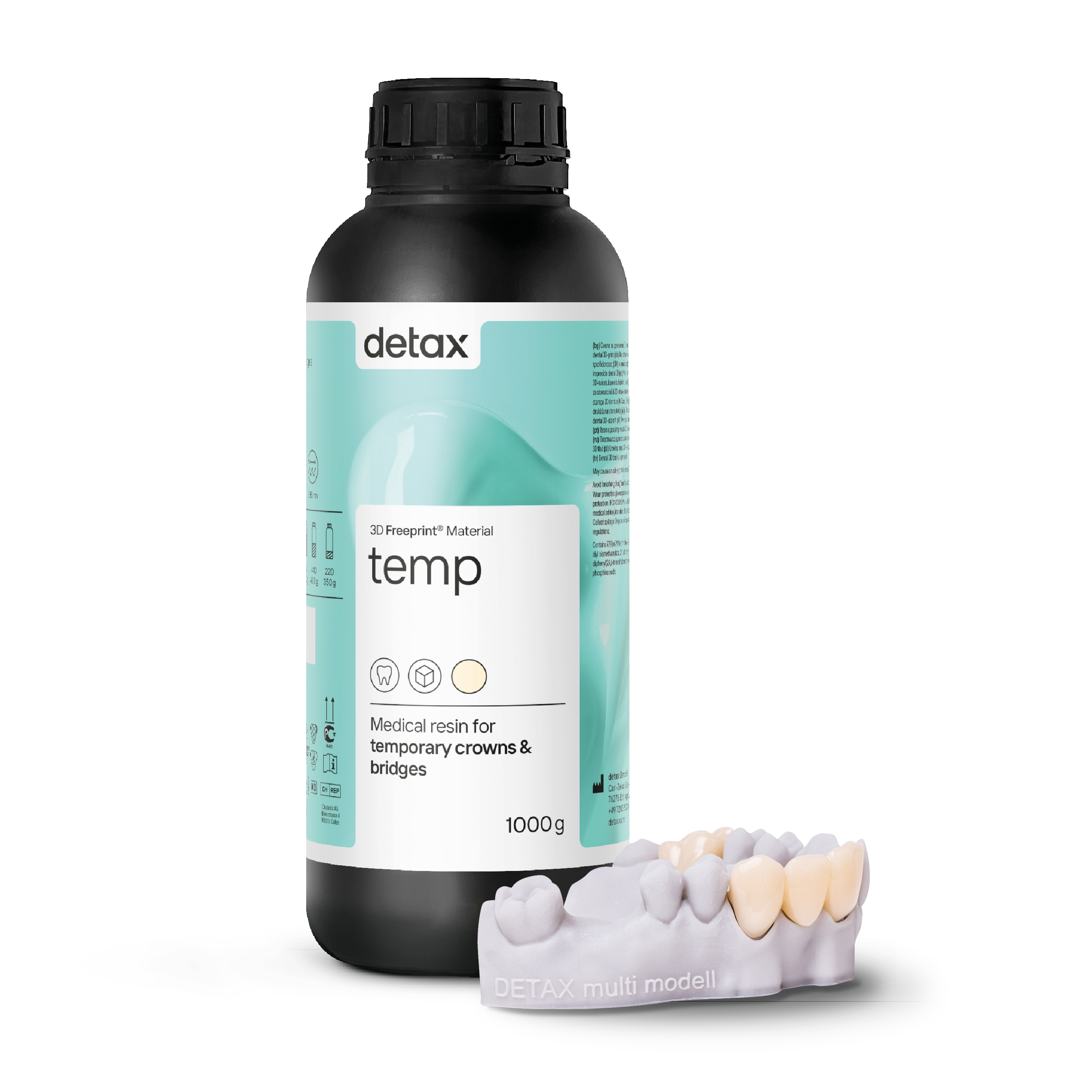 Detax Freeprint Temp A2 1000 g