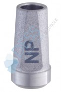 Lige cementerbart titanabutment NP til 3i Osseotite®