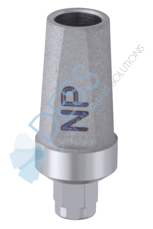 Lige cementerbart titanabutment NP til 3i Certain®
