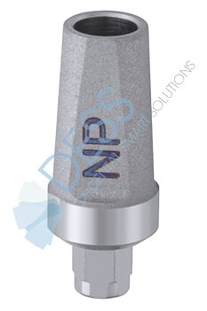 Lige cementerbart titanabutment NP til 3i Certain®