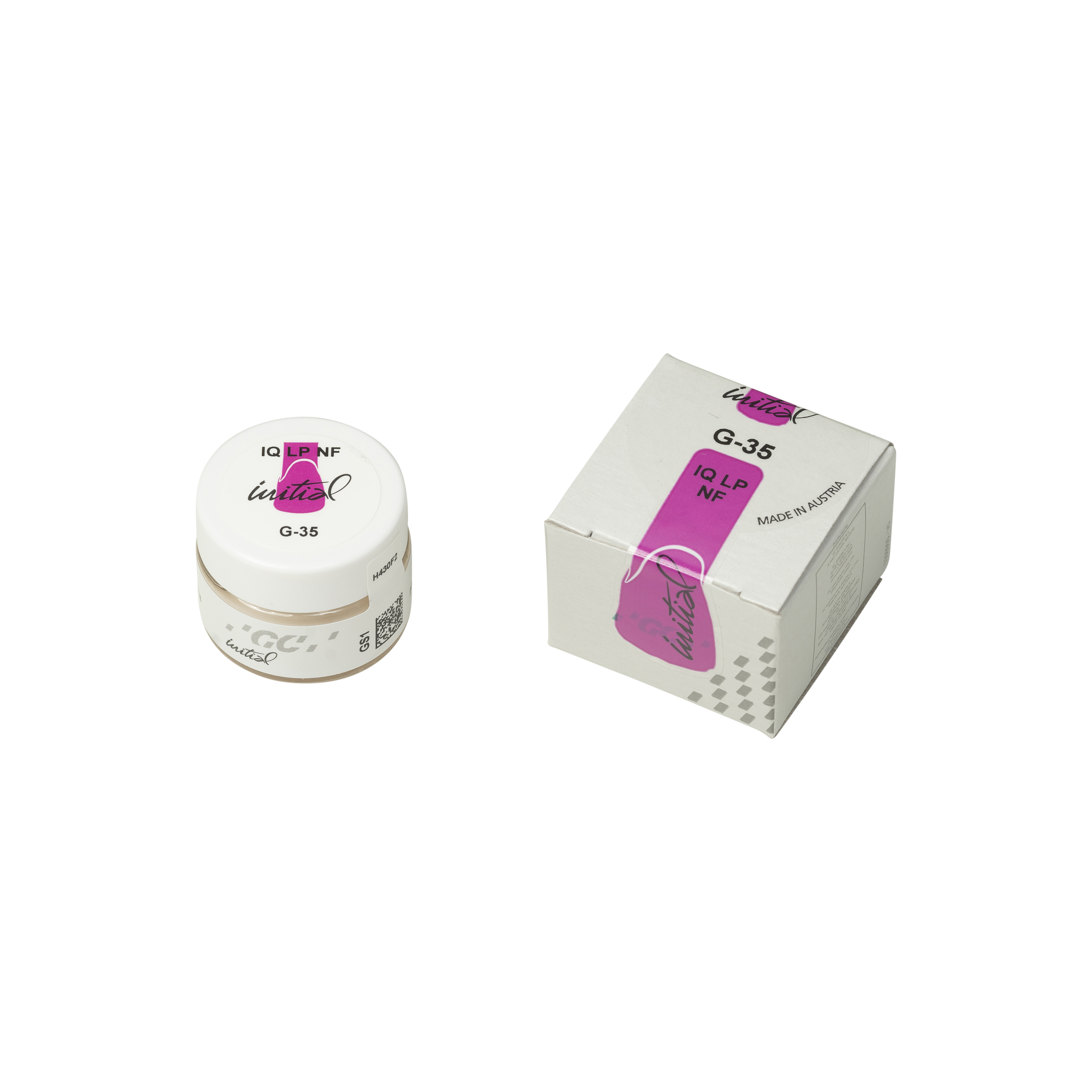 GC Initial IQ, One Body, LP NF, Gum Shade, 4g, G-35