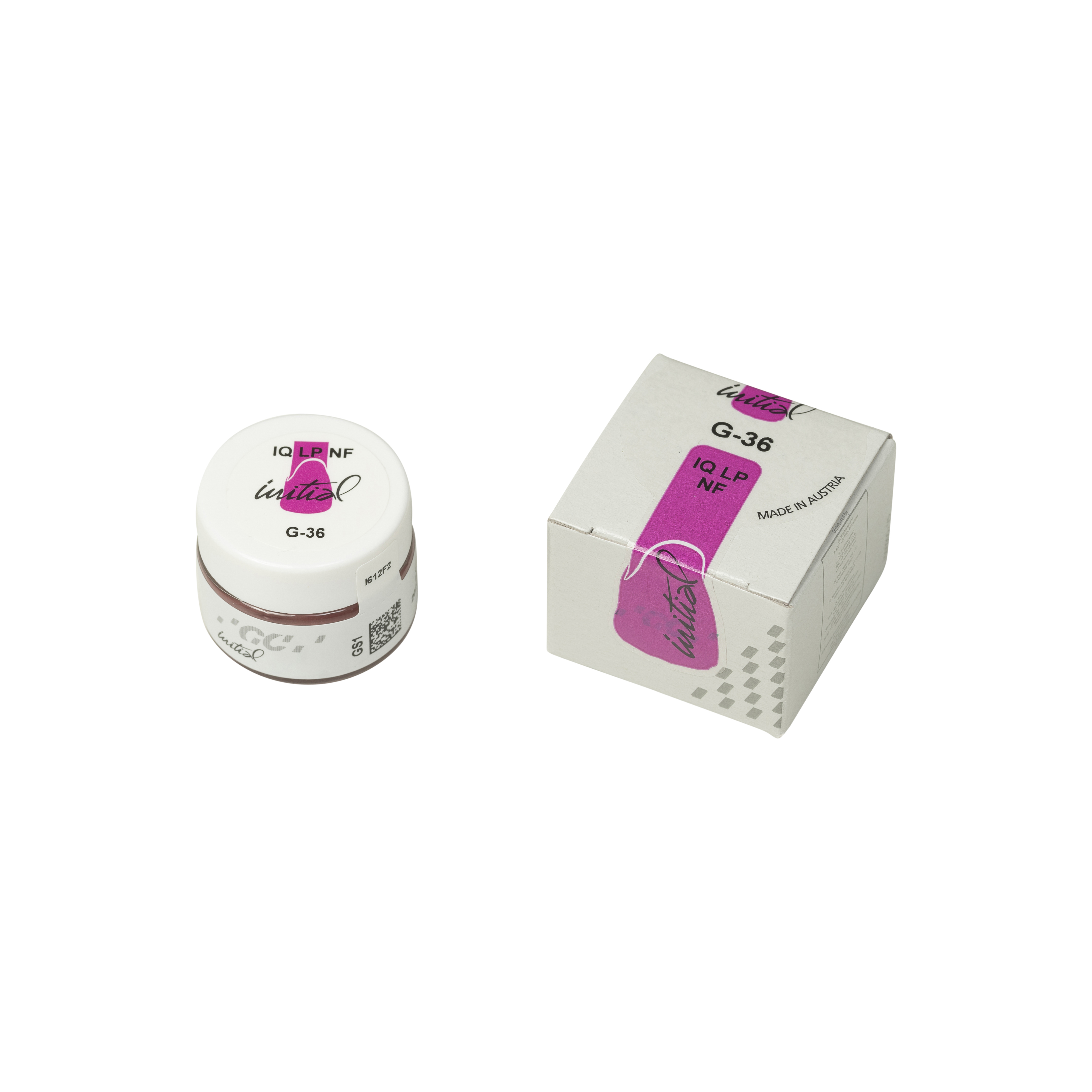 GC Initial IQ, One Body, LP NF, Gum Shade, 4g, G-36