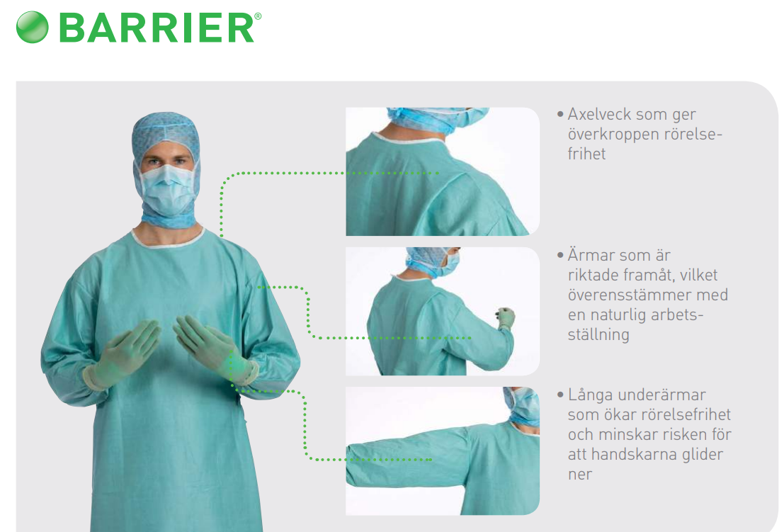 Operationsrock, XL, BARRIER® steril,  - 3