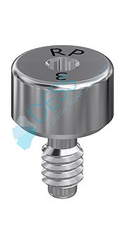 Healing abutment RP 3 mm for Brånemark System®