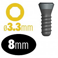 Infinity Octagon implant 3.3 mm x 8 mm RN