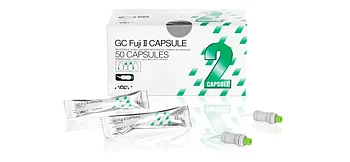 GC Fuji II, 50 Capsules, N°22 (A3) yellow brown